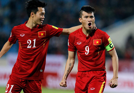 Đội tuyển Việt Nam tụt hạng trên bảng xếp hạng FIFA tháng 1/2017.